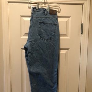 Land’s End flannel lined jeans